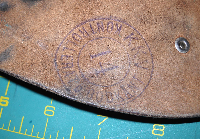 mark on inside flap of Finnish L-35 pistol holster